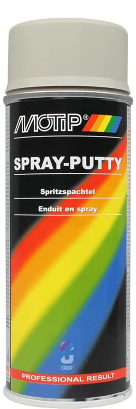 MoTip Spray-Putty Spuitplamuur spuitbus - 400ml Laatste Versie