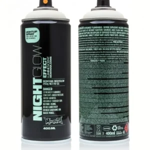 Weekendaanbieding Montana NIGHTGLOW Lichtgevende Lak Groen in Spuitbus 400ml