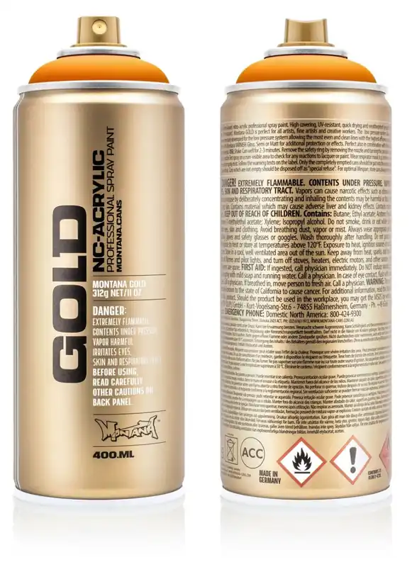 Populair Montana GOLD Spuitbussen 400ml