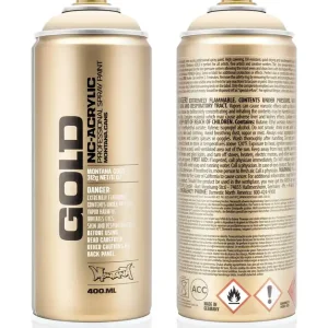 Beperkte Voorraad Montana GOLD G2000 White Orange spuitbus 400ml