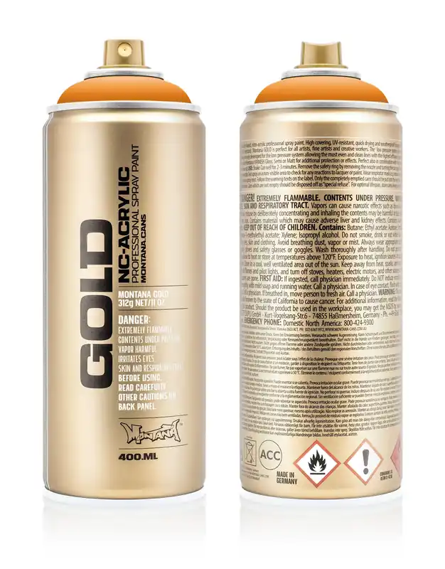 Shop Nu Montana GOLD G2050 Orangina spuitbus 400ml