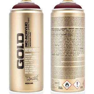Montana GOLD G3070 Purple Red spuitbus 400ml Lage Kosten