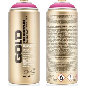 Montana GOLD G3130 Pink Pink spuitbus 400ml Dagaanbieding