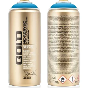 Beste Prijs Montana GOLD G5050 Sky Blue spuitbus 400ml