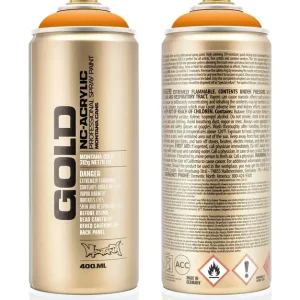 Montana GOLD S2000 Shock Orange Light spuitbus 400ml Veilige Betaling