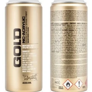 Shop Nu Montana GOLD S9100 Shock White spuitbus 400ml
