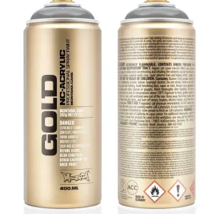 Koopje Montana GOLD Transparent Black T9000 spuitbus 400ml