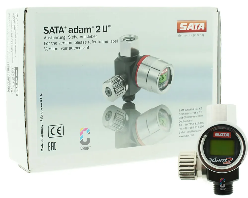 Aanbieding SATA adam 2 U - universele digitale luchtregelaar voor verfspuit