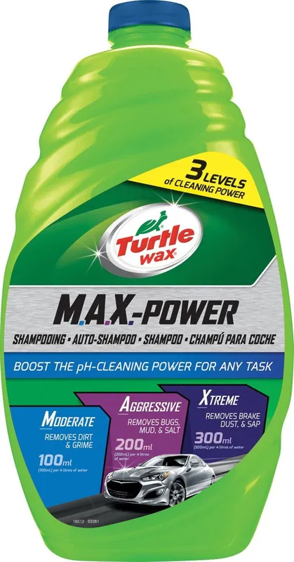Turtle Wax Max-Power Autoshampoo - 1,42 liter Alleen Vandaag