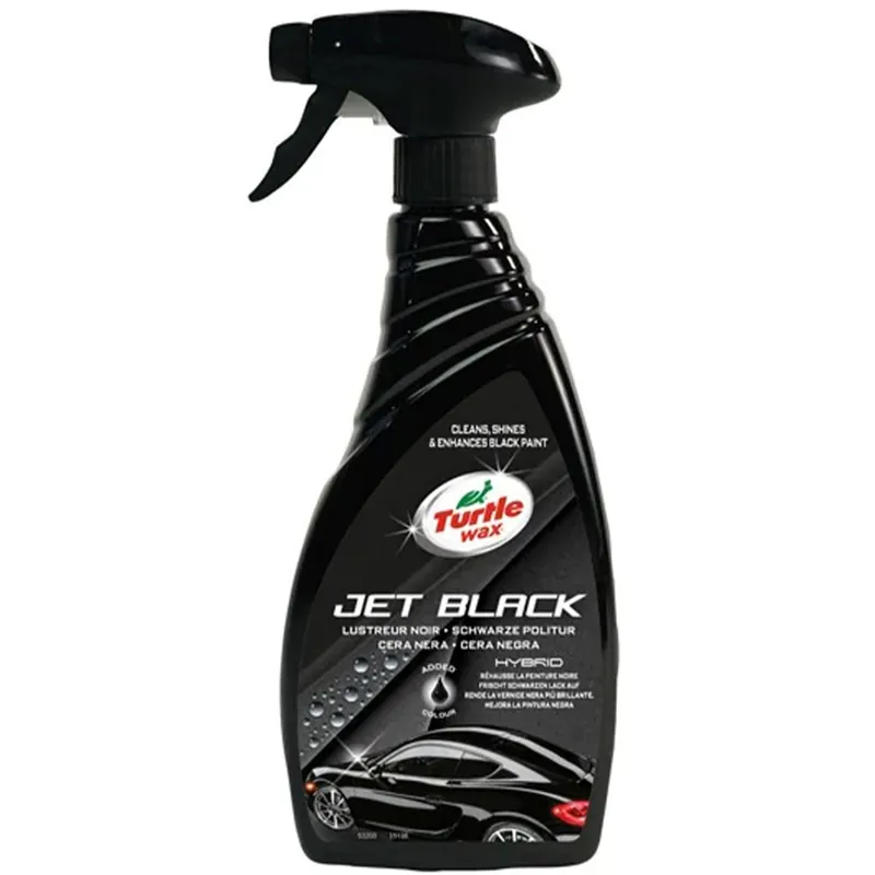 Tijdelijk Beschikbaar Turtle Wax Jet Black Spray Wax - 500ml