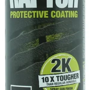 Raptor Liner 2K Bedliner Verf ZWART spuitbus Beperkt Aanbod
