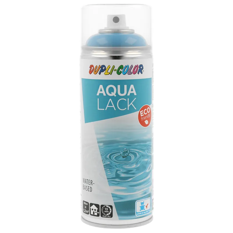 Gereduceerde Prijs DupliColor Aqua Eco+ RAL5012 Hoogglans Spuitbus 350ml