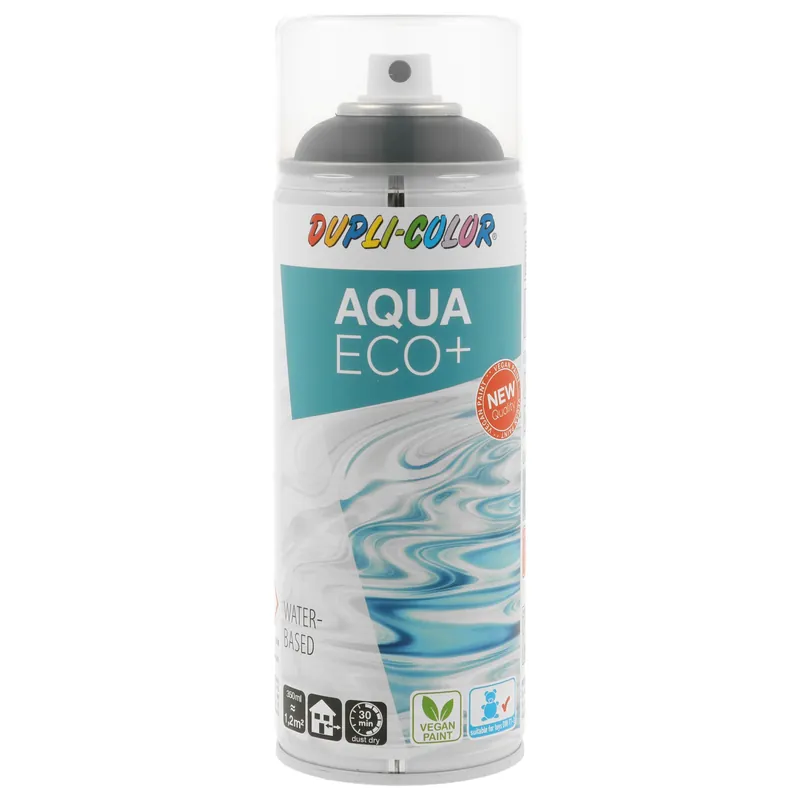Weekendaanbieding DupliColor Aqua Eco+ RAL9005 Mat Spuitbus 350ml