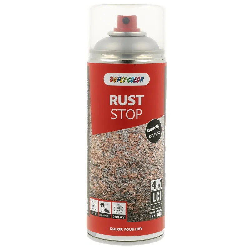 DupliColor Rust Stop RAL9006 Spuitbus 400ml Laatste Kans