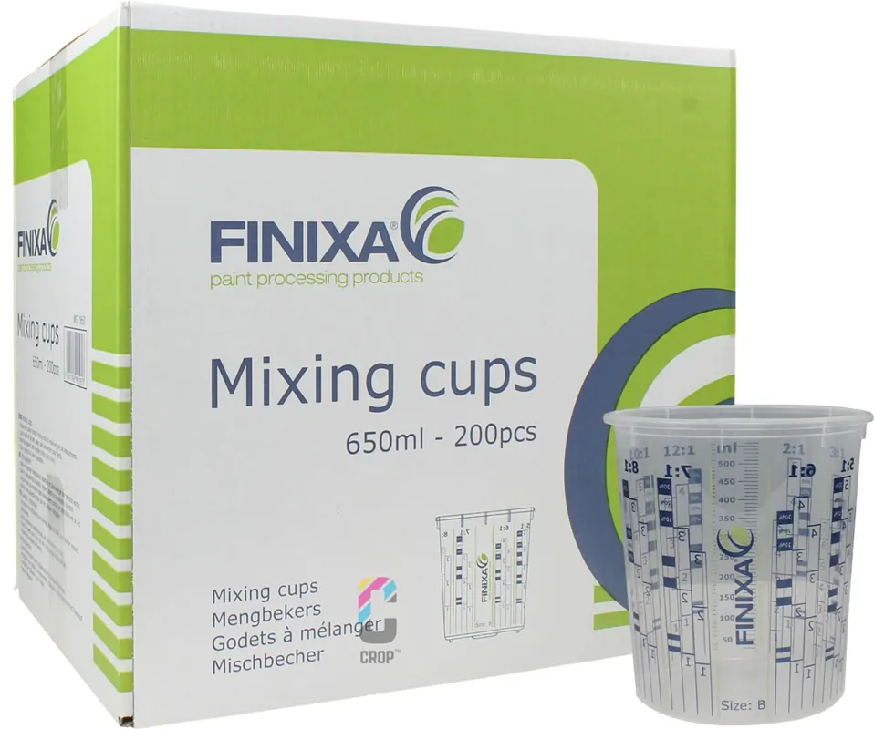 Must-Have FINIXA Mengbekers 650ml - 200 stuks