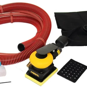 MIRKA OS343DB Pneumatische Schuurmachine 75x100mm met stofzak Voordeelprijs