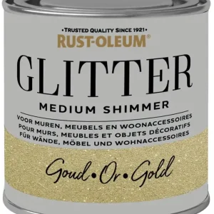 Nieuw Rust-Oleum Glitterverf Medium Shimmer Goud 250ml