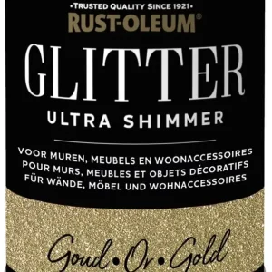 Speciale Aanbieding Rust-Oleum Glitterverf Ultra Shimmer Goud 750ml