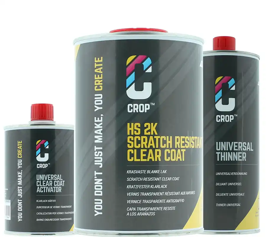 Actieprijs CROP 2K Krasvaste Blanke Lak - ACTIESET 2,5 liter