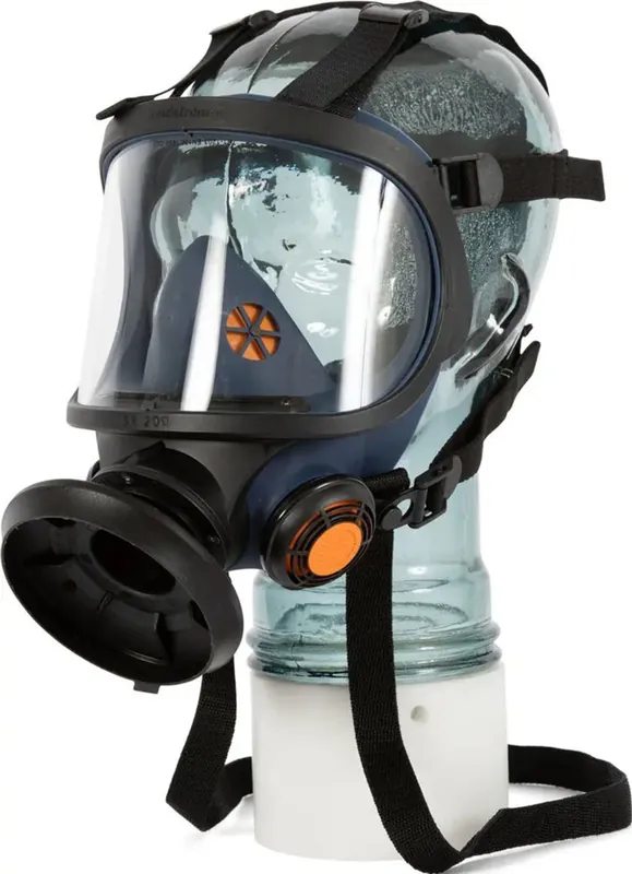 Sundstrom SR200 Volgelaatsmasker met Glas vizier Merkproduct