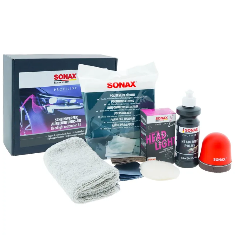 Koop Online SONAX PROFILINE Koplamp Reparatieset 26-delig