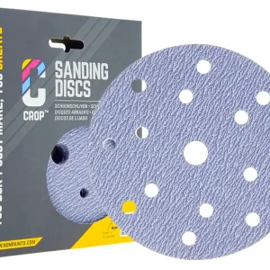 Must-Have CROP Purple Ceramic Schuurschijf 150mm korrel 320 - 10 stuks