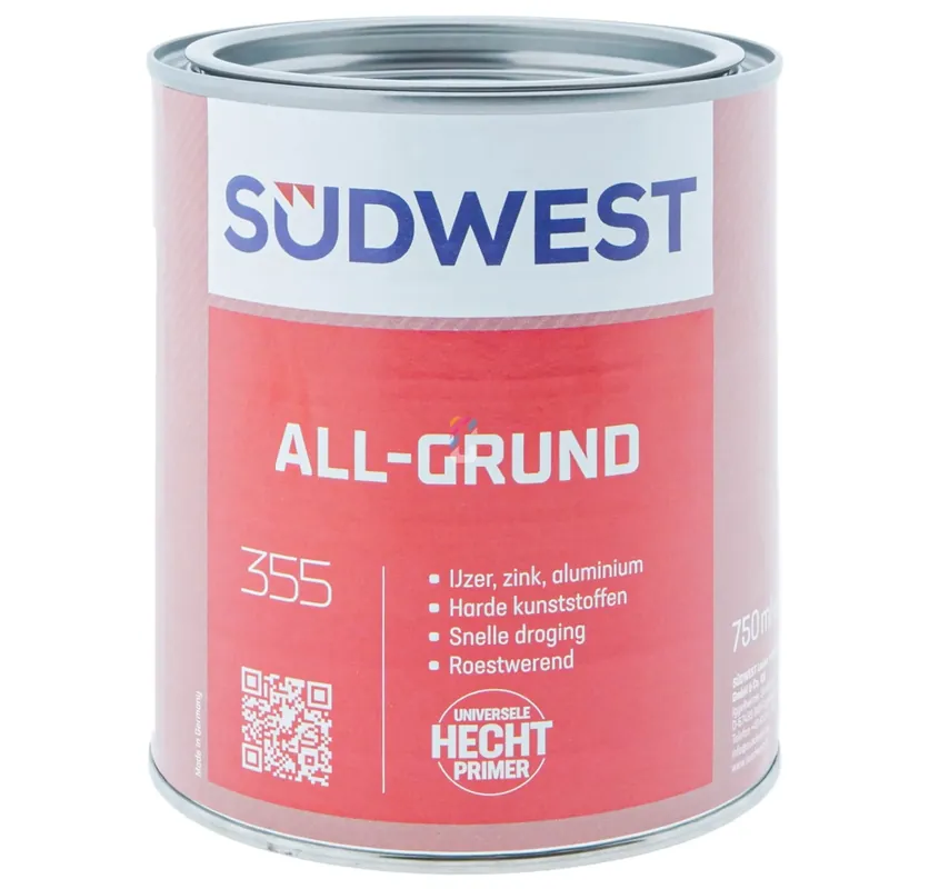 Hete Deal Südwest All Grund Primer ZWART K51 - 750ml