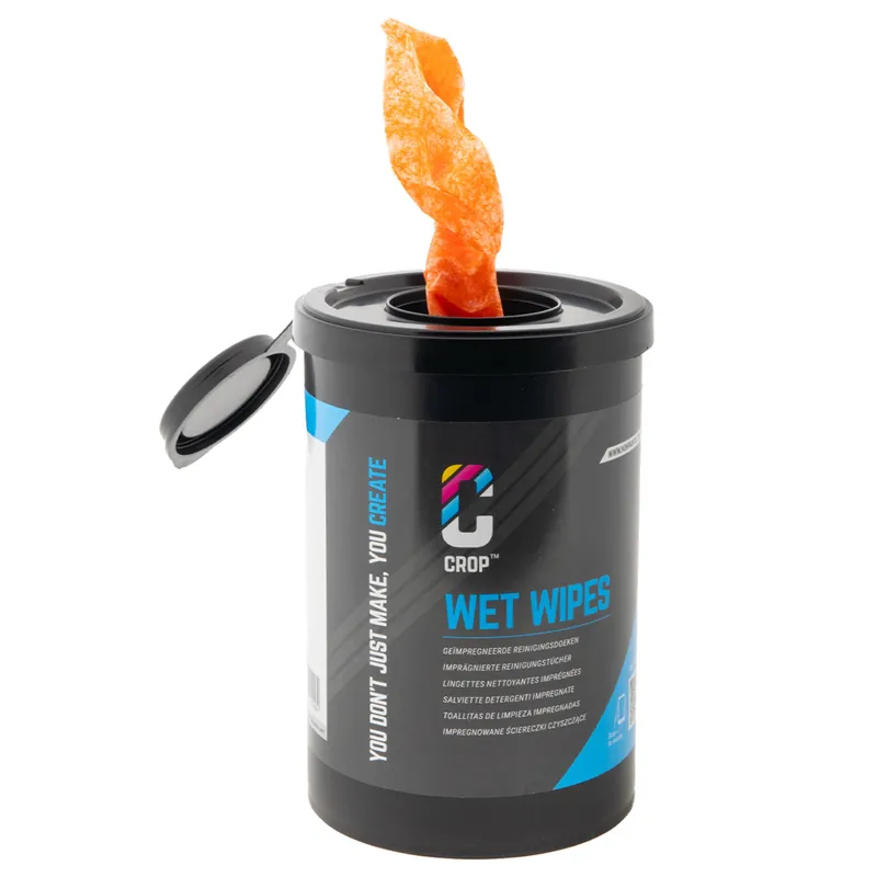 CROP Scrub Wipes - Geïmpregneerde Reinigingsdoeken 100 stuks Direct Beschikbaar