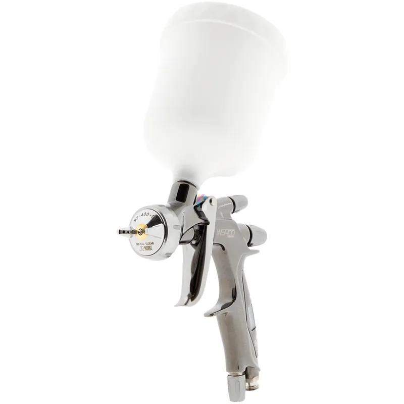 Gereduceerde Prijs Iwata WS400 Clear Series 2 Verfspuit met Digitale Manometer + bovenbeker