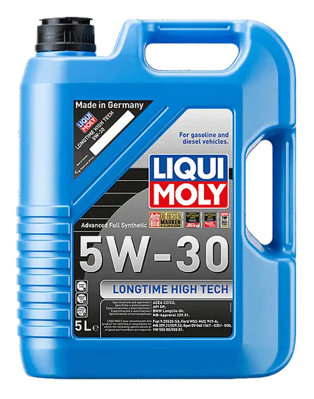 Liqui Moly Longtime High Tech 5w30 Motorolie 5 liter Gereduceerde Prijs