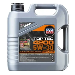 Liqui Moly Top Tec 4200 5w30 New Generation Motorolie 4 liter Veilige Betaling