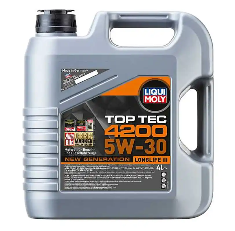 Liqui Moly Top Tec 4200 5w30 New Generation Motorolie 4 liter Veilige Betaling