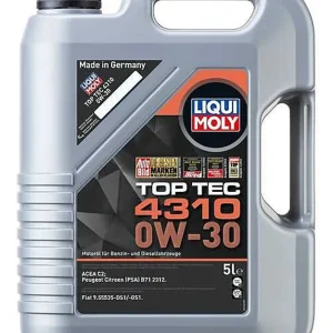 Liqui Moly Top Tec 4310 0w30 Motorolie 5 liter Bestel Nu