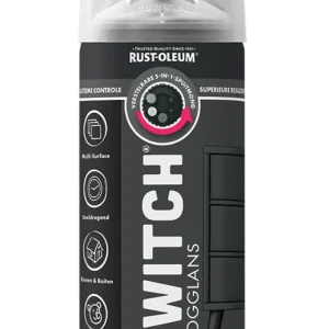 Rust-Oleum Switch Spuitbus Verf Hoogglans 400ml - Zwart Bestseller