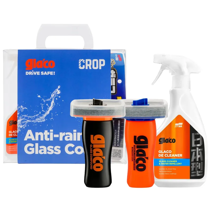 Soft99 Glaco DX Anti-Regen Glascoating Set - CROP Promo Pack Superprijs