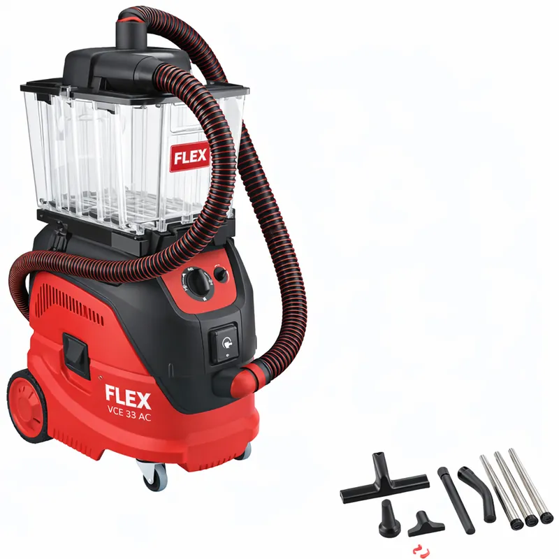Beperkt Aanbod FLEX VCE 33 L AC-Set + VCE-PS 25 Cylone Stofzuiger