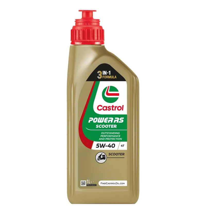 Snelle Levering Castrol Power RS Scooter 4-takt olie 5w40 1 liter