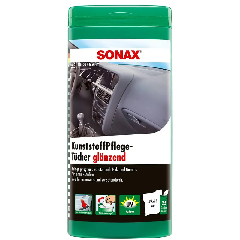 SONAX Cockpit Autodoekjes 25 stuks in Dispenser Emmer Voordeelprijs