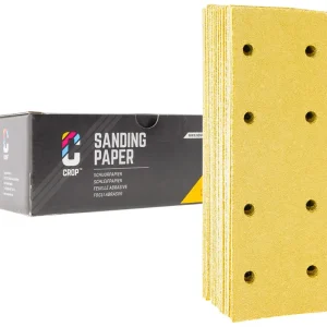 Voordeelprijs CROP GoldX Schuurstroken korrel 150 - 70x198mm - 50 stuks