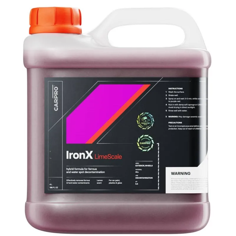 Weekendaanbieding CarPro IronX LimeScale 4000ml - Vliegroest- en Watervlekkenverwijderaar