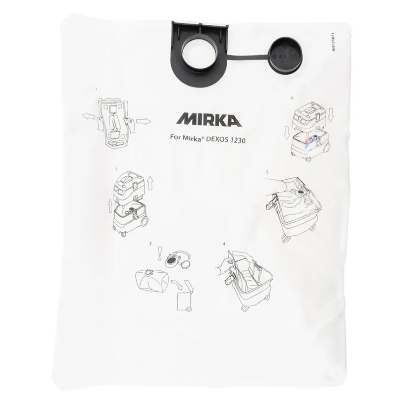 Voordeelprijs MIRKA DEXOS 1230 Fleece Stofzak - 5 stuks