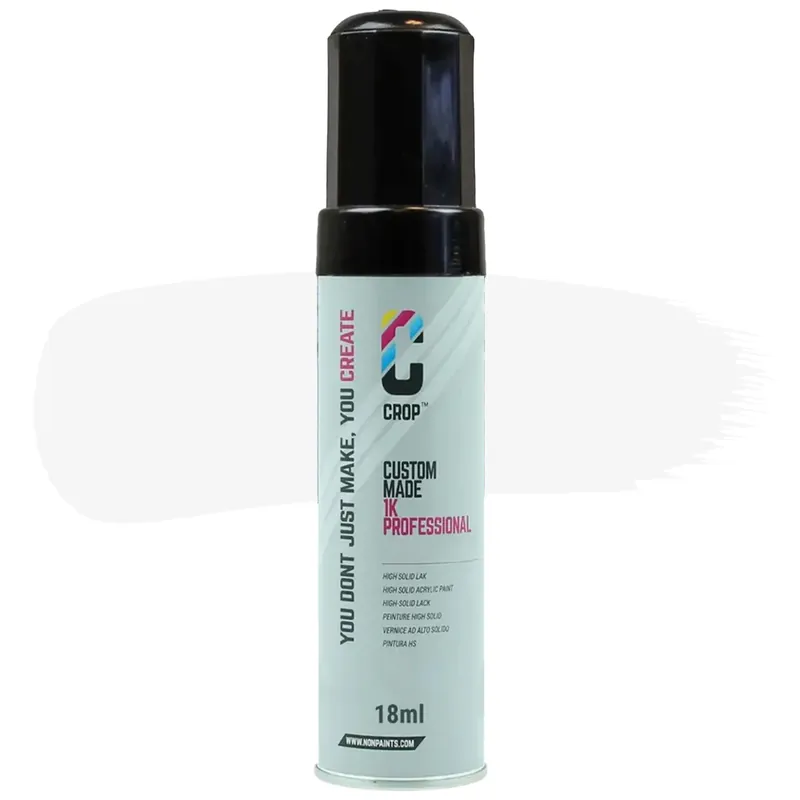 Direct Verzonden CROP Lakstift Verkeerswit RAL 9016 Mat - 18ml