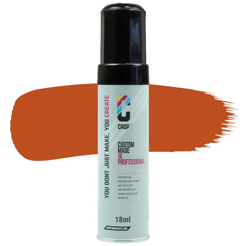 CROP Lakstift Roodoranje RAL 2001 Zijdeglans - 18ml Nieuw