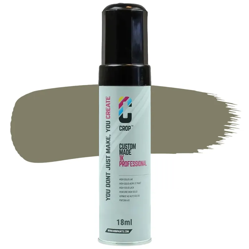 Lage Prijs CROP Lakstift Olijfgrijs RAL 7002 Zijdeglans - 18ml