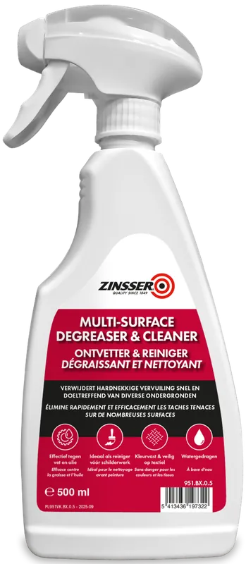 Zinsser Multi-Surface Ontvetter & Reiniger 500ml Superprijs