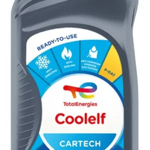 Total Coolelf Cartech -37°C G12 koelvloeistof 1 liter Koop Vandaag
