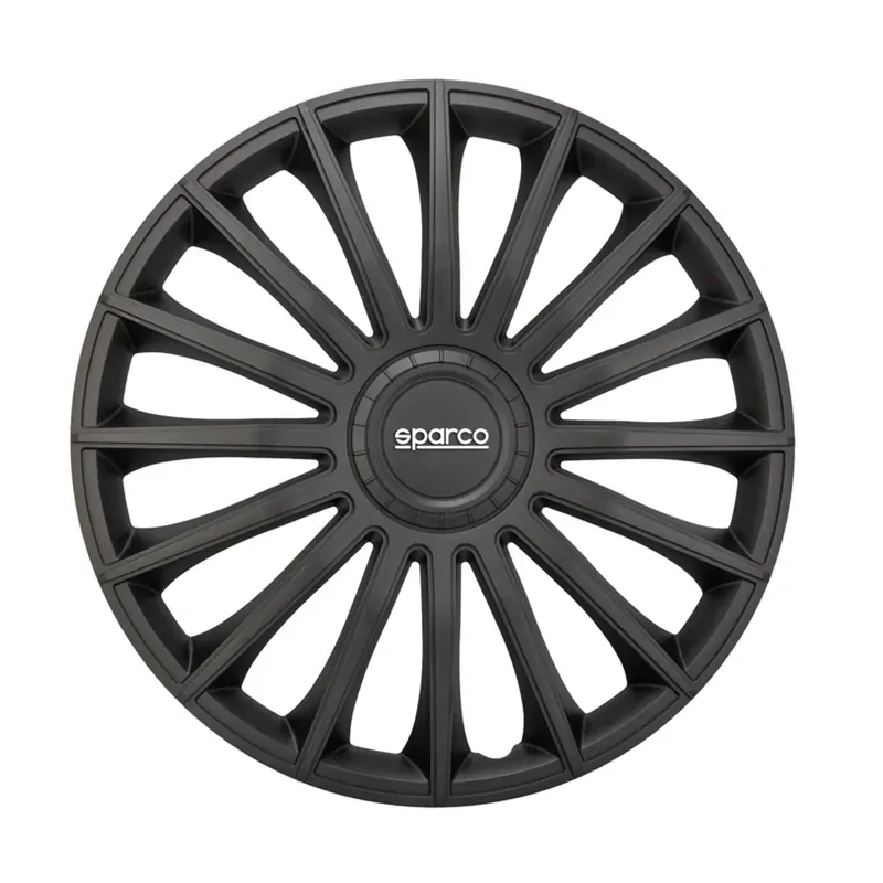 Sparco Wieldoppen Treviso 13 inch Zwart - 4 stuks Dagaanbieding