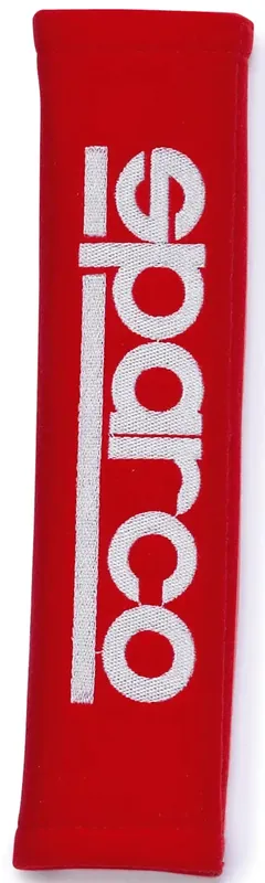 Tijdelijk Beschikbaar Sparco Gordelhoezen GT Rood - 2 stuks