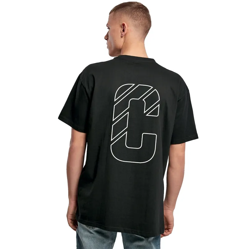 CROP Oversized T-Shirt - Zwart Favoriet