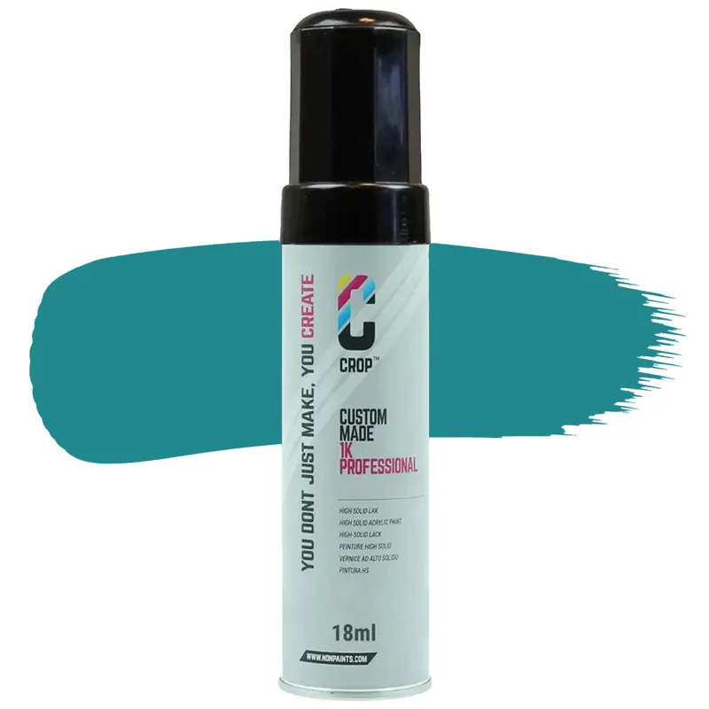 CROP Lakstift Turkooisblauw RAL 5018 Mat - 18ml Exclusieve Aanbieding